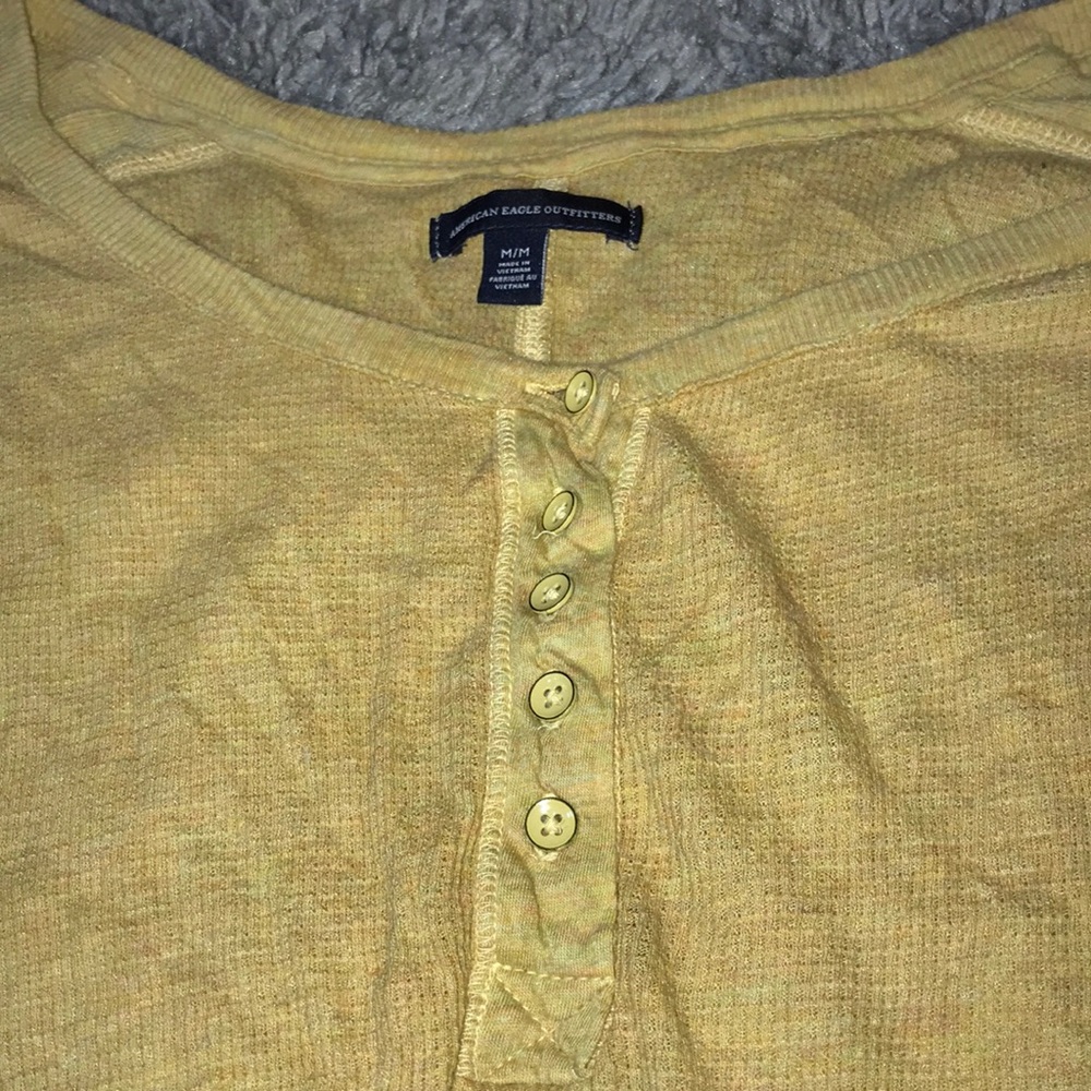 Long sleeve 1/4 button up